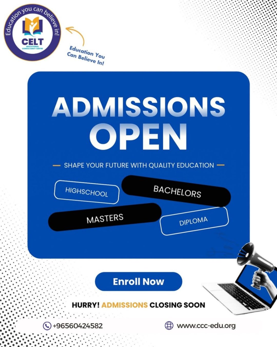Admissions Open